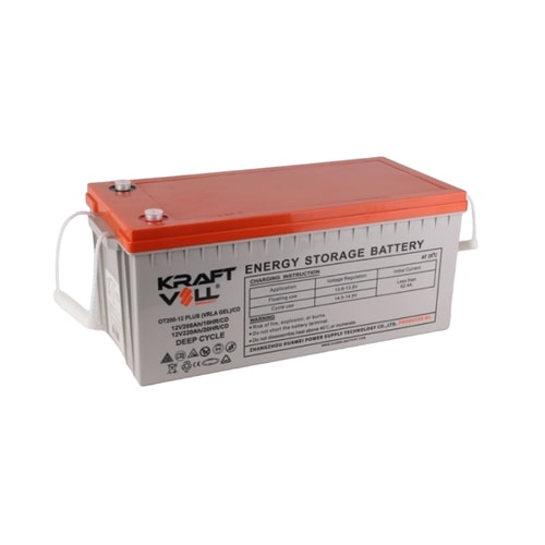 12V 165Ah Kraftvoll Super Plus Tam Kapalı Bakımsız  CD-A Jel